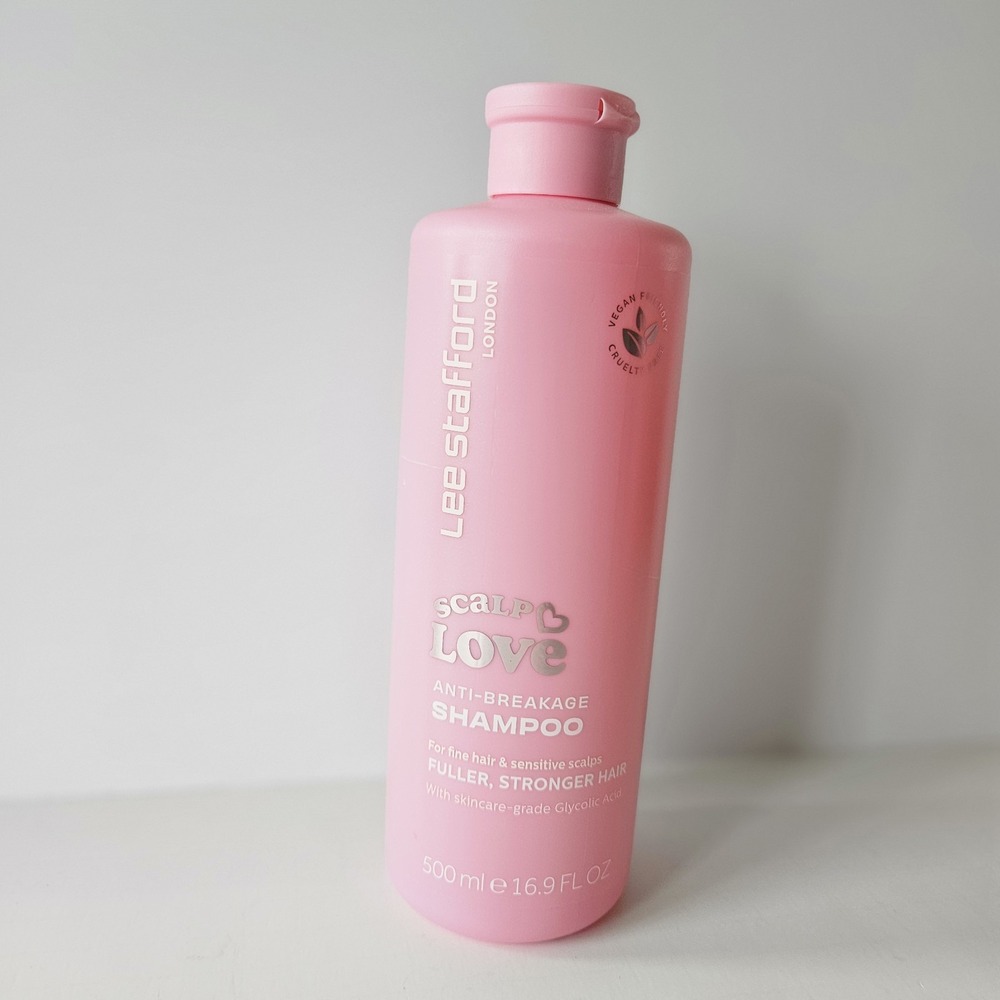 Lee Stafford London Scalp Love Anti Breakage Shampoo 16.9oz Glycolic Acid NEW